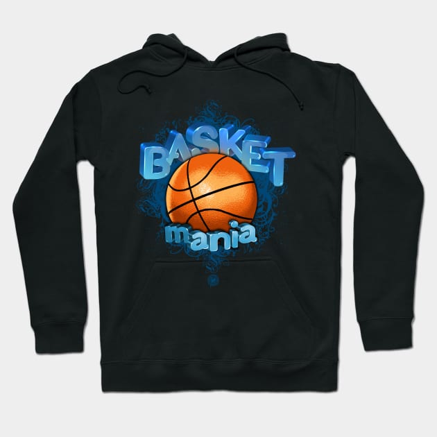 Basketmania Hoodie by manuvila